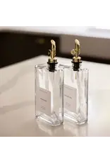 Rectangle Glass Dispenser Bottles