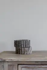 Fluted Soap Dish Beige Light Grey Tones Marble Fluted Soap Dish Beige Light Grey Tones Marble