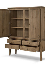 Whitman Cabinet in Worn Oak