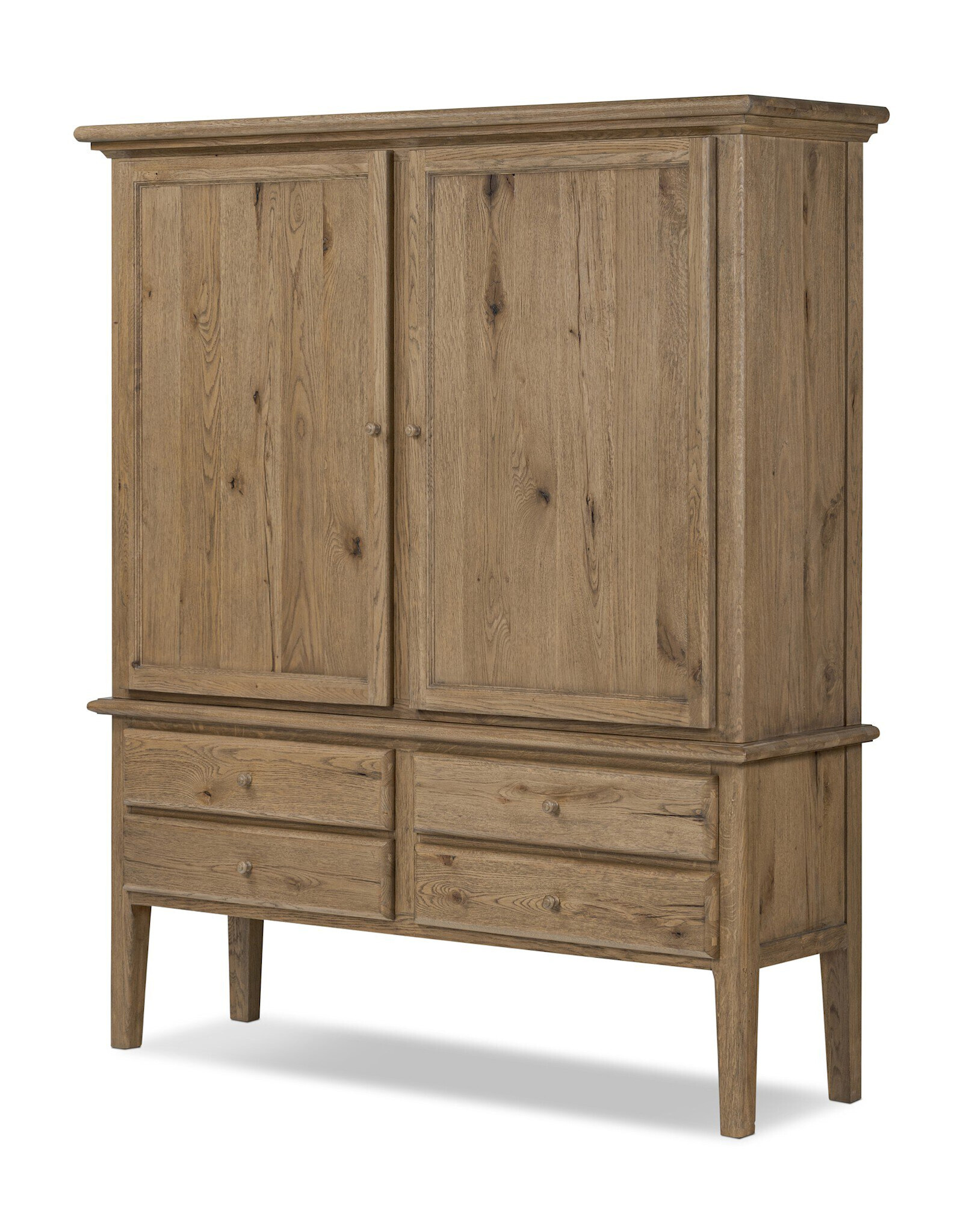 Whitman Cabinet in Worn Oak