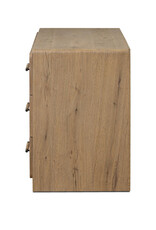 Eden 6 Drawer Dresser in Aged Smoked Oak Veneer