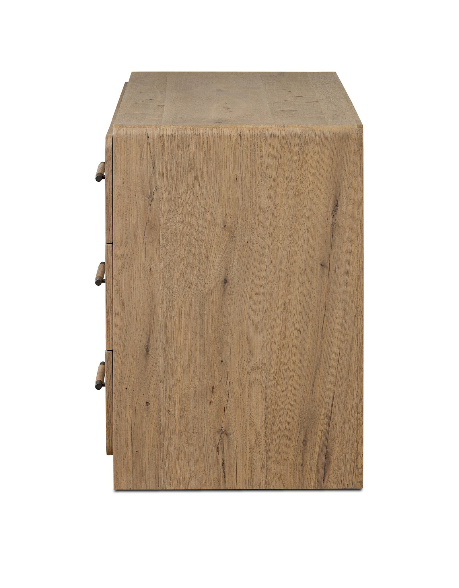 Eden 6 Drawer Dresser in Aged Smoked Oak Veneer