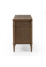 Toulouse 6 Drawer Dresser in Toasted Oak Veneer