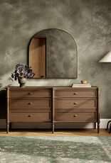 Toulouse 6 Drawer Dresser in Toasted Oak Veneer
