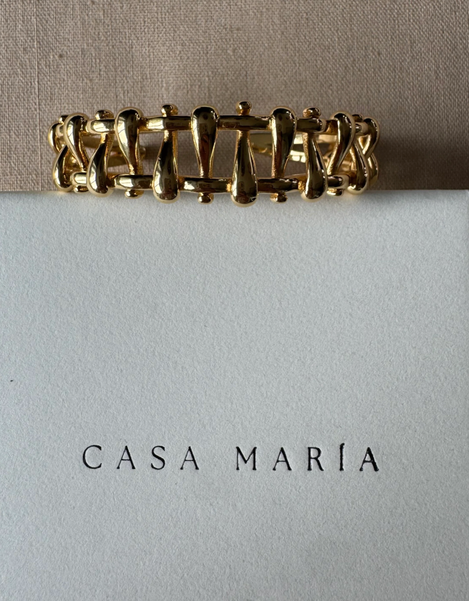 Weave Open Bangle