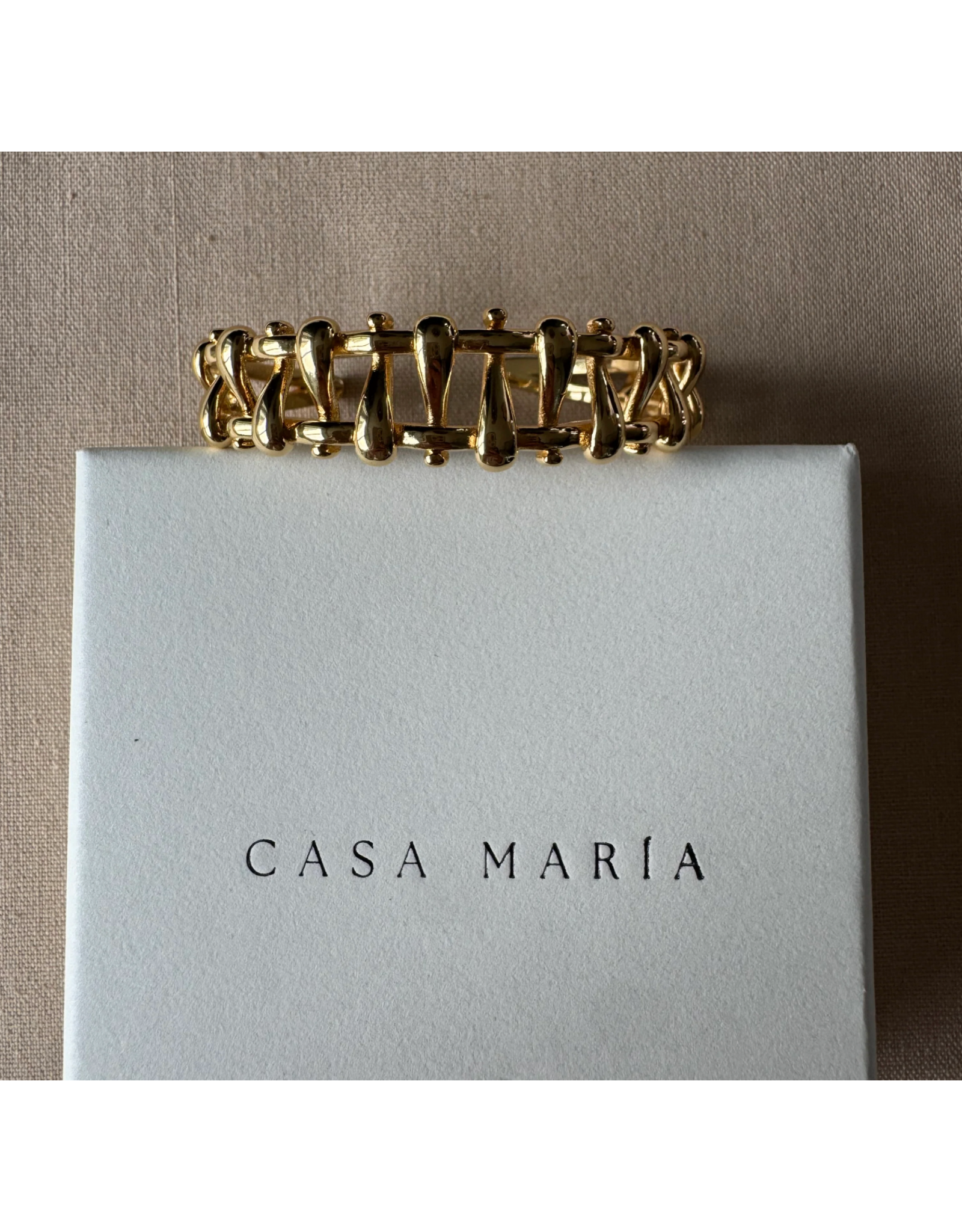 Weave Open Bangle
