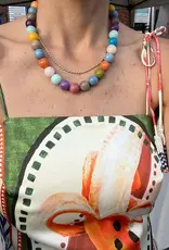 Handmade Natural Stone Beaded Necklace