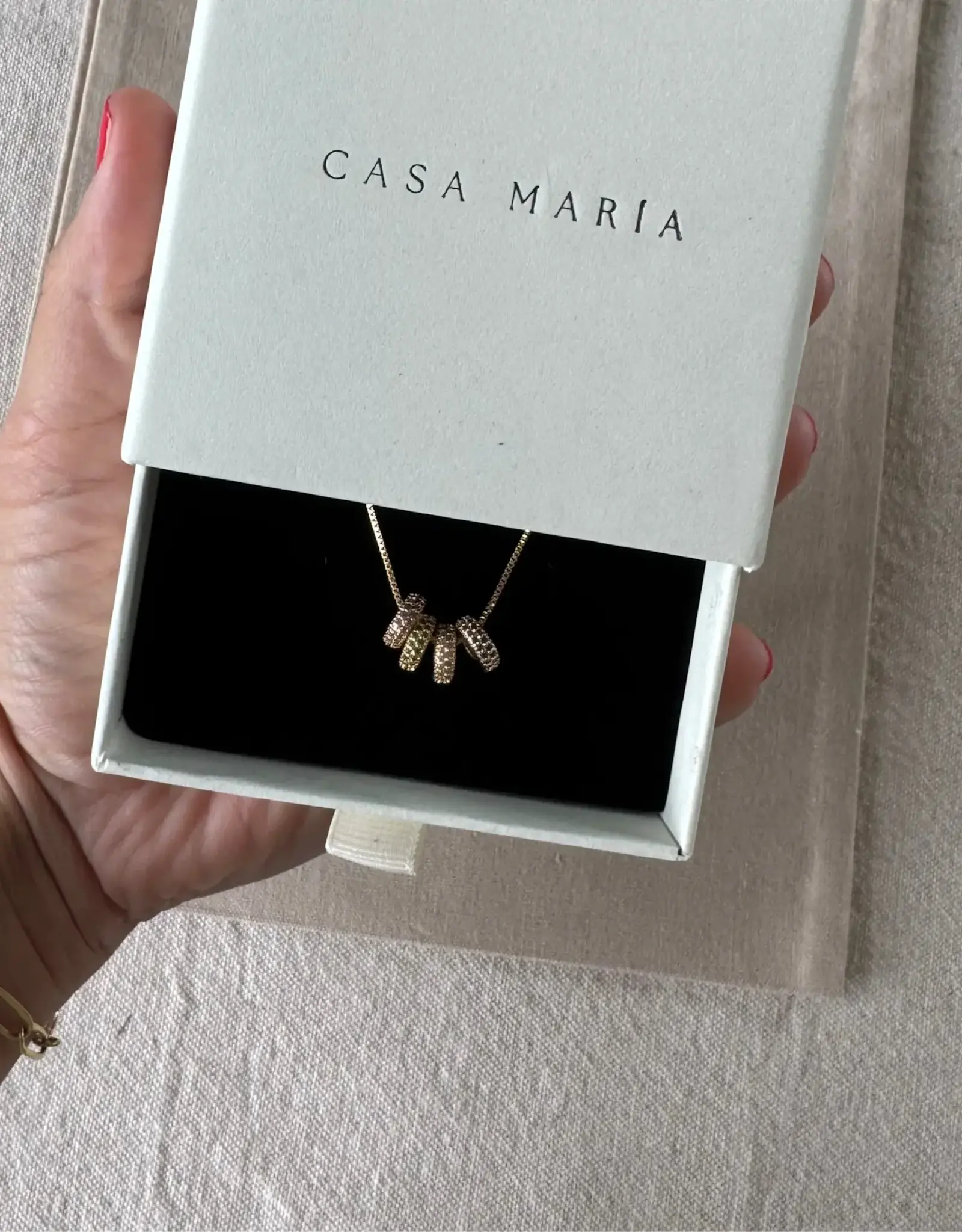 Eternity Charm Necklace