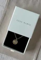 Rope Chain + Eye Cz Charm