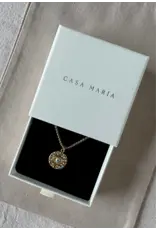 Rope Chain + Eye Cz Charm
