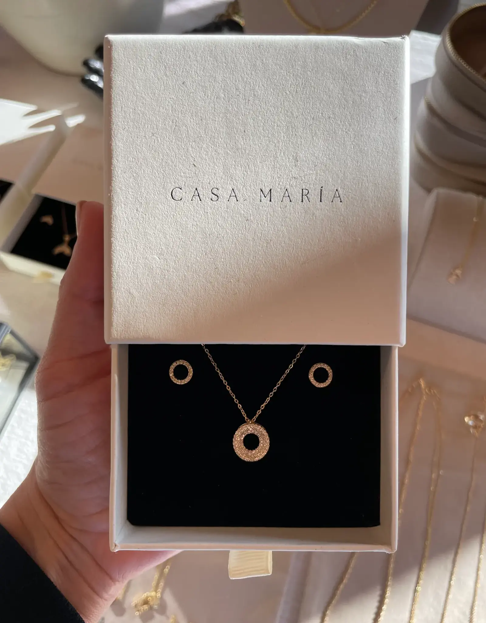 Zirconia Hoop Set
