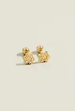 Flower Zirconia Studs
