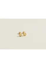 Flower Zirconia Studs