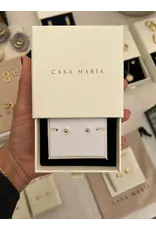 Flower Zirconia Studs