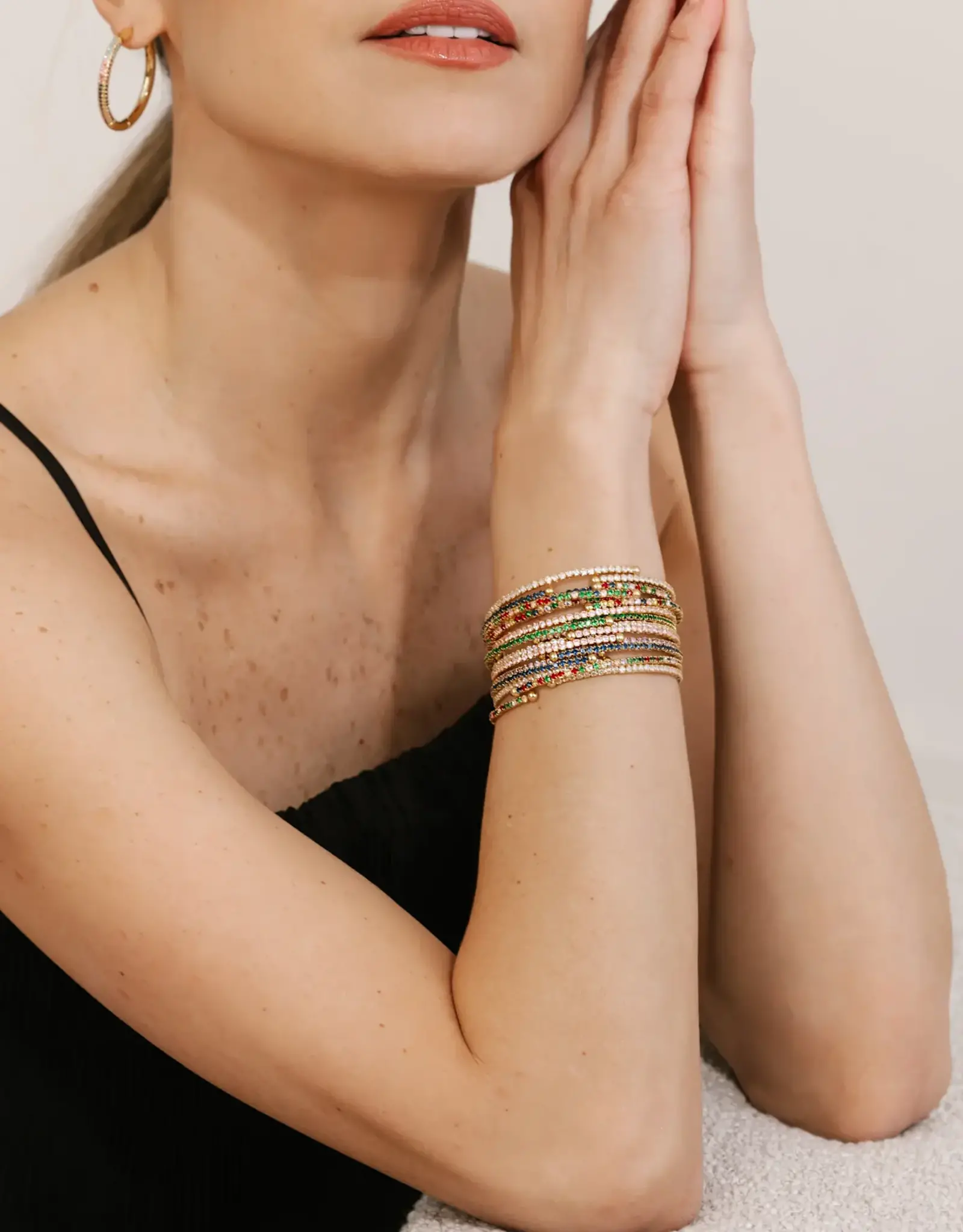 Limited Edition Hoops with Colours