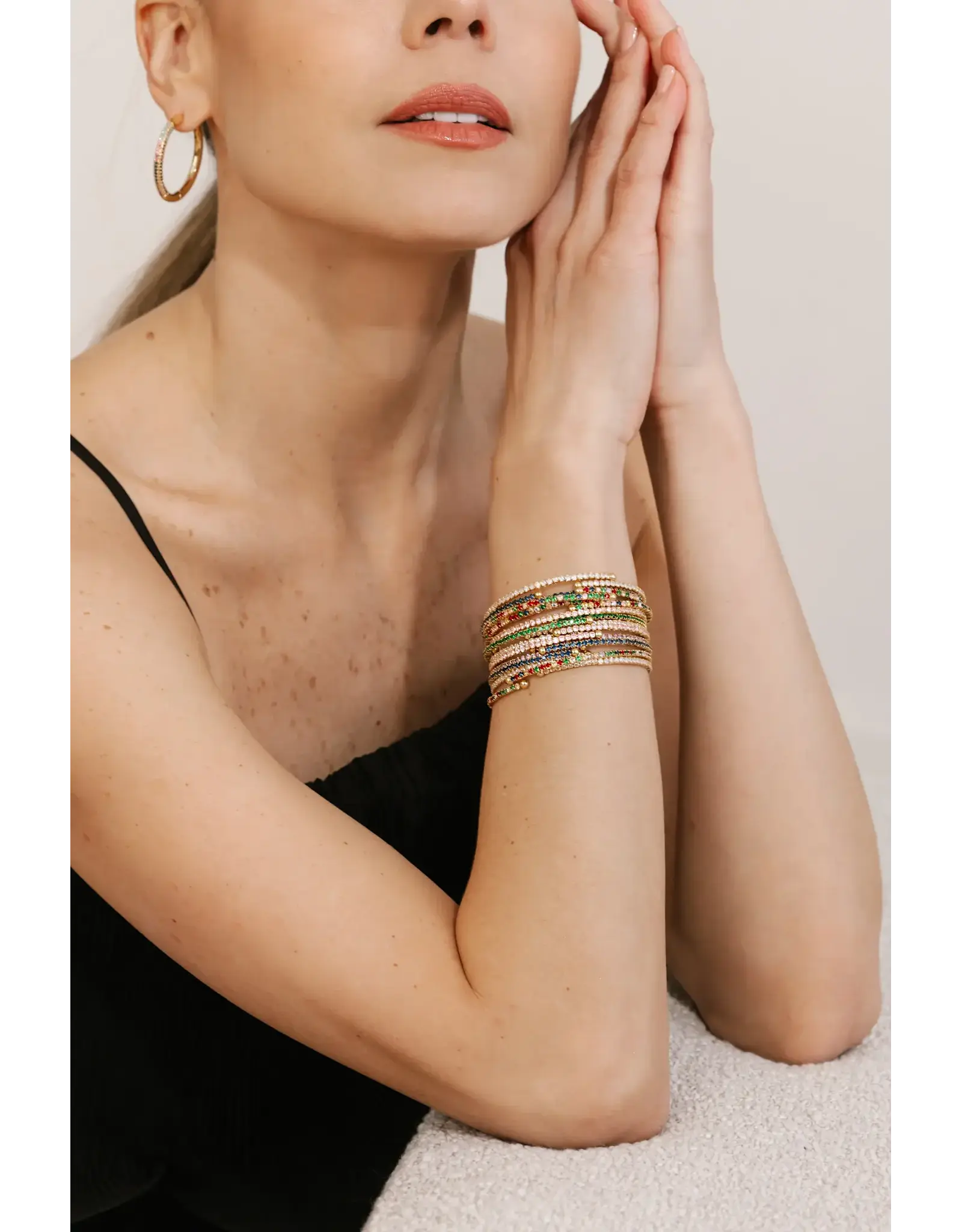 Limited Edition Hoops with Colours