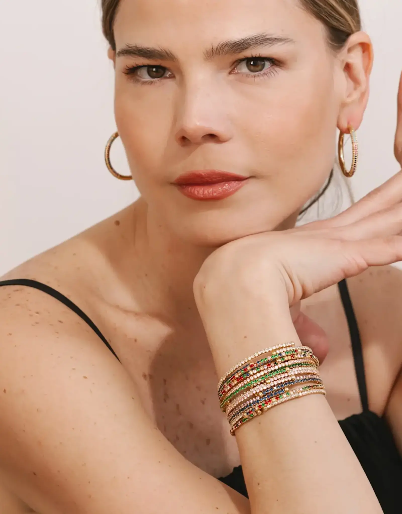 Limited Edition Hoops with Colours