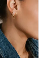 Gold Classic Hoops