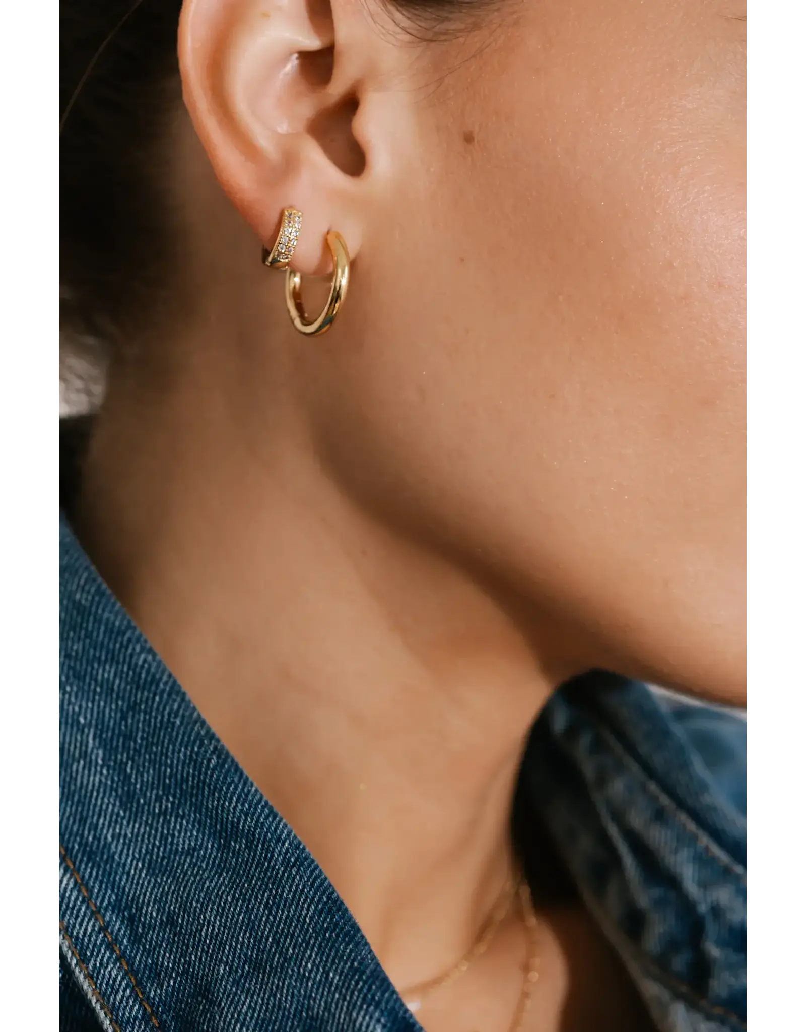 Gold Classic Hoops