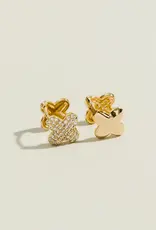 Clove Cz Hoops - reversible