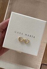 Beaded Hoops
