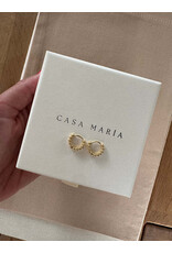 Beaded Hoops