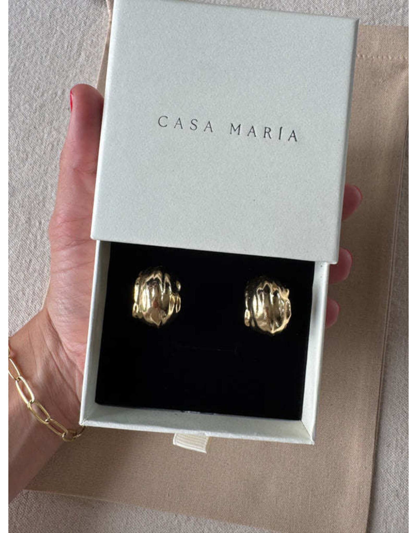 Palm Leaf Earrings