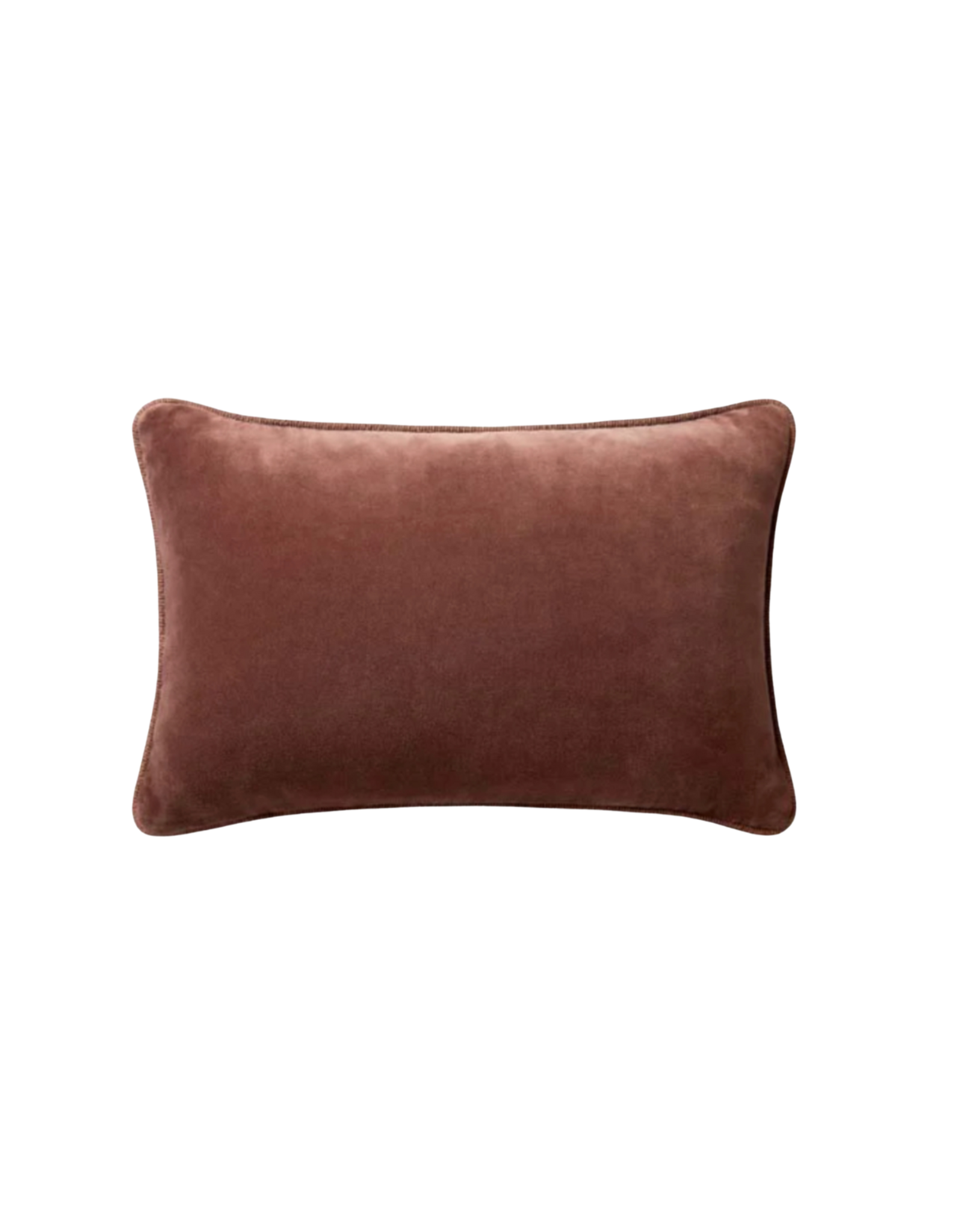 Chris Loves Julia × Loloi Velvet Pillow - Cinnamon, 13x21
