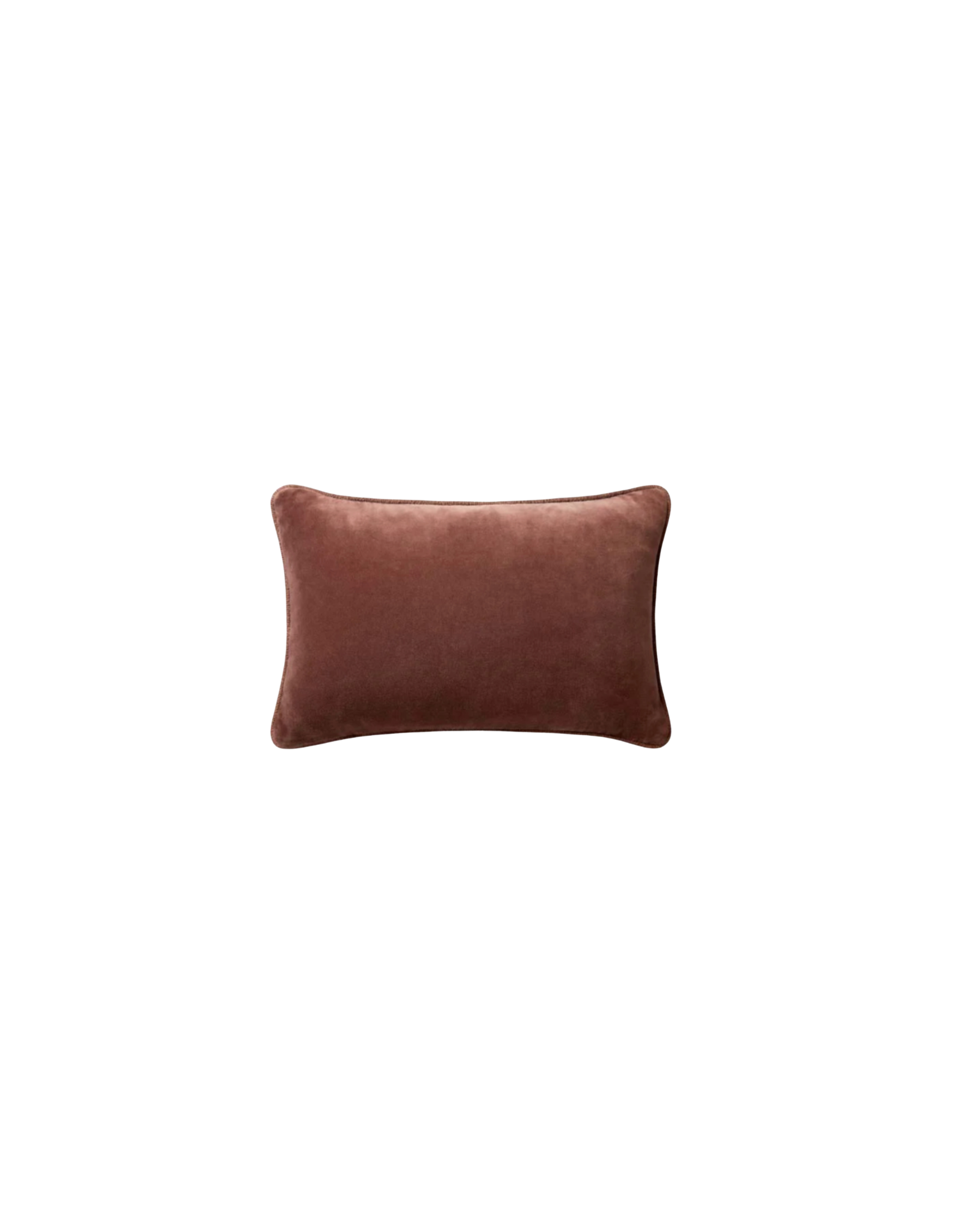 Chris Loves Julia × Loloi Velvet Pillow - Cinnamon, 13x21