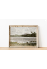 Rolling Hills Vintage Art Print