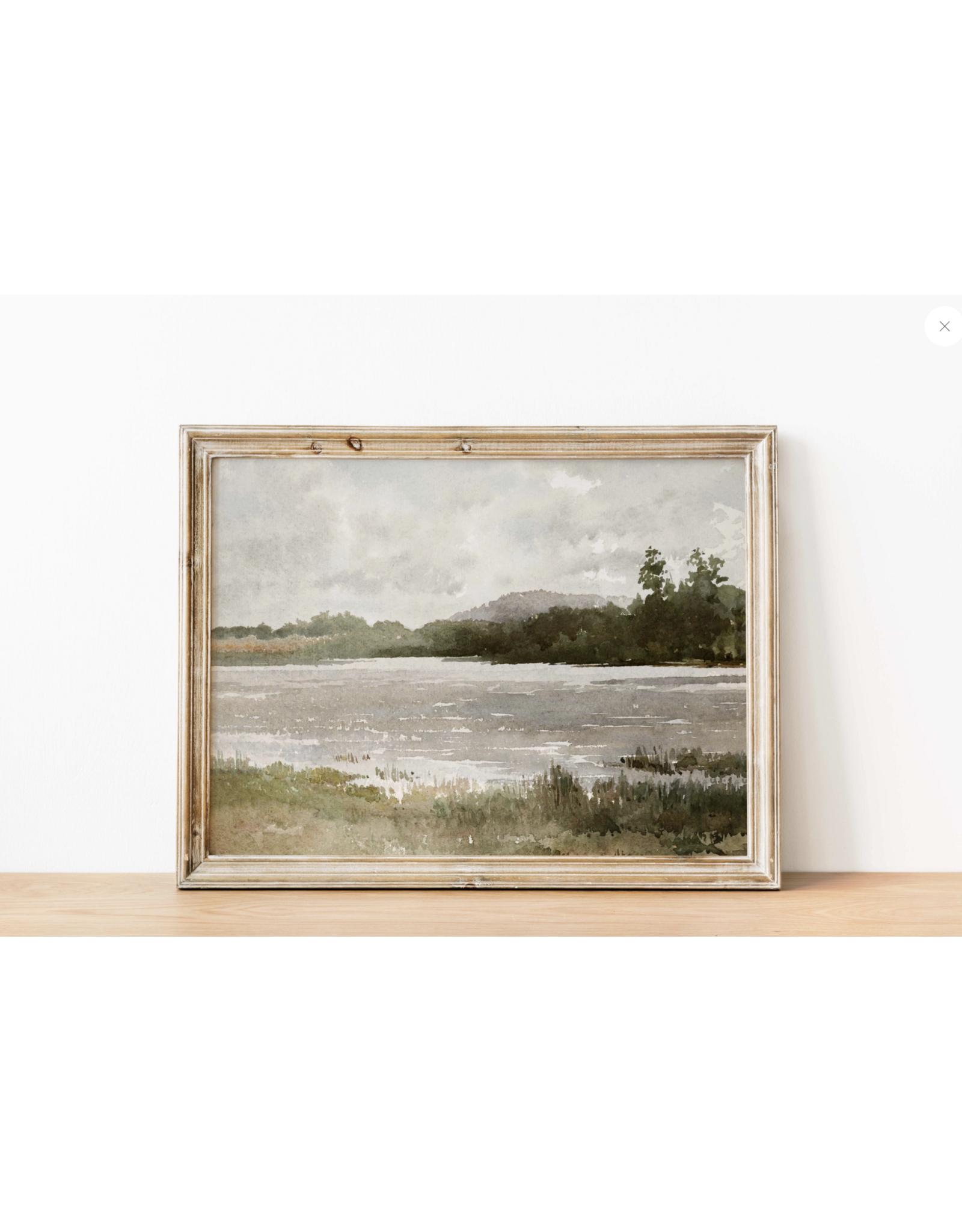 Rolling Hills Vintage Art Print