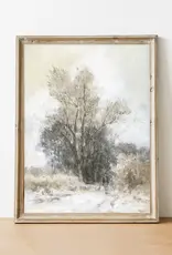 Vintage Art Print Winter