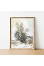 Vintage Art Print Winter