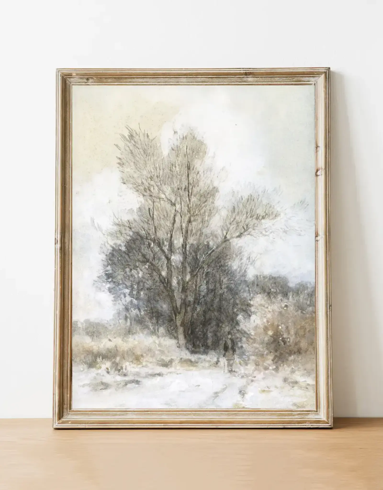 Vintage Art Print Winter