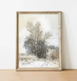 Vintage Art Print Winter