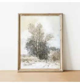 Vintage Art Print Winter