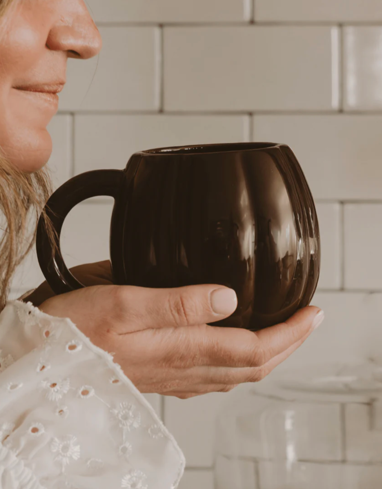 Brown Pumpkin 19 oz Mug