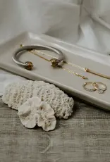 Cream Stoneware Tray