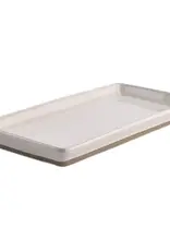 Cream Stoneware Tray