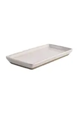 Cream Stoneware Tray