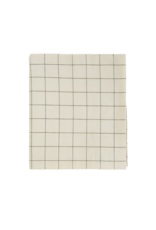 Check Tablecloth, Taupe 104 x 60