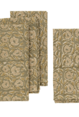 Lata Block Print Napkins S/4 Lata Block Print Napkins S/4