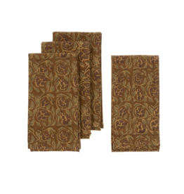 Mayur Block Print Napkins S/4