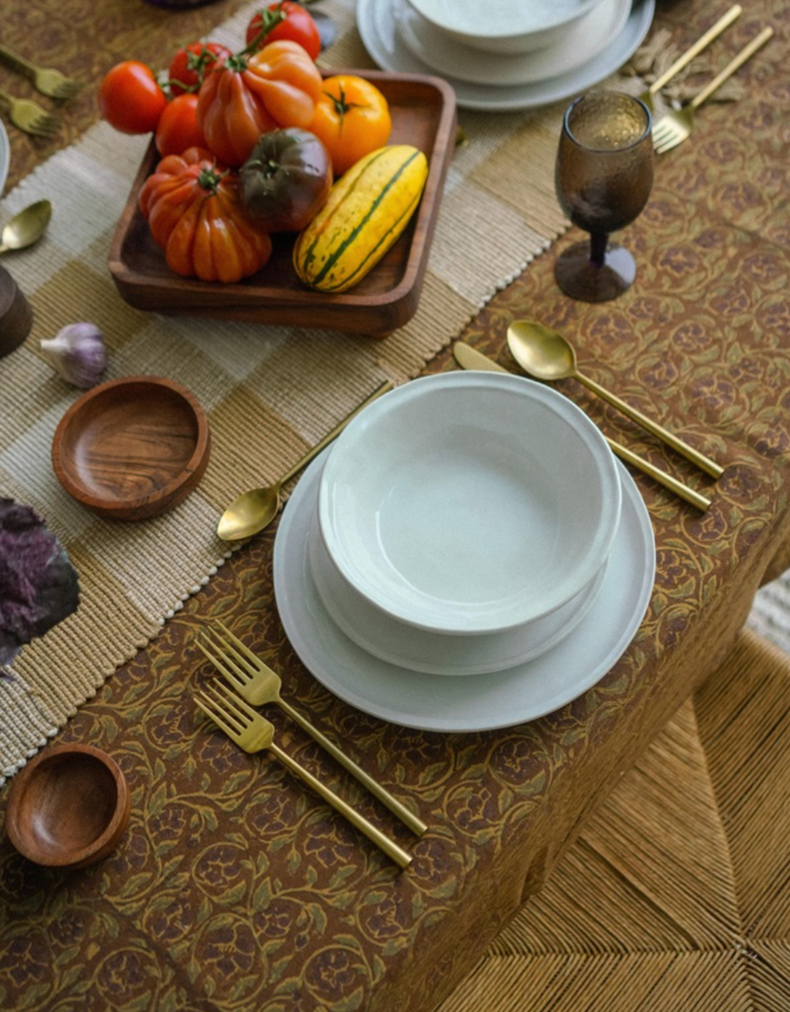 Mayur Block Print Tablecloth