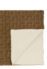 Mayur Block Print Sherpa Throw Mayur Block Print Sherpa Throw