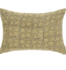 16x24 Lata Block Print Boucle Pillow