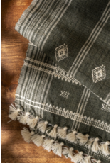 Bhujodi Wool Handloom Runner, Cedar