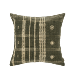 Bhujodi Wool Handloom Pillow - Cedar, 20x20