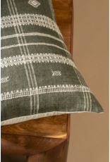 Bhujodi Wool Handloom Pillow - Cedar, 16x24