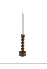 Woodspun Candle Holder -Large